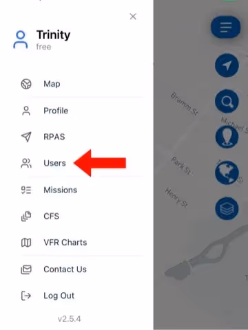 Editar o eliminar miembros del equipo screenshot