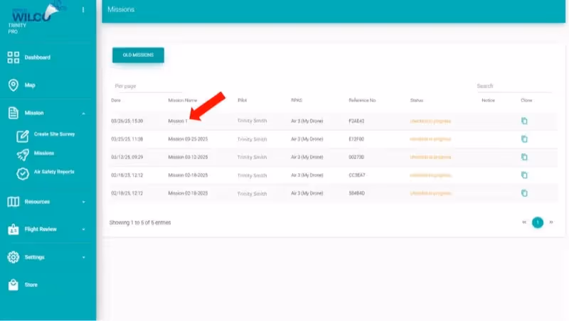 Agregar un dron screenshot